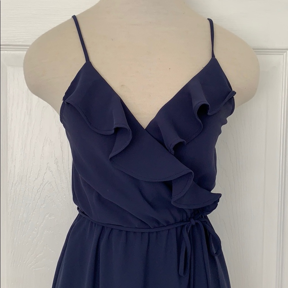 Gianni Bini faux wrap maxi dress- small